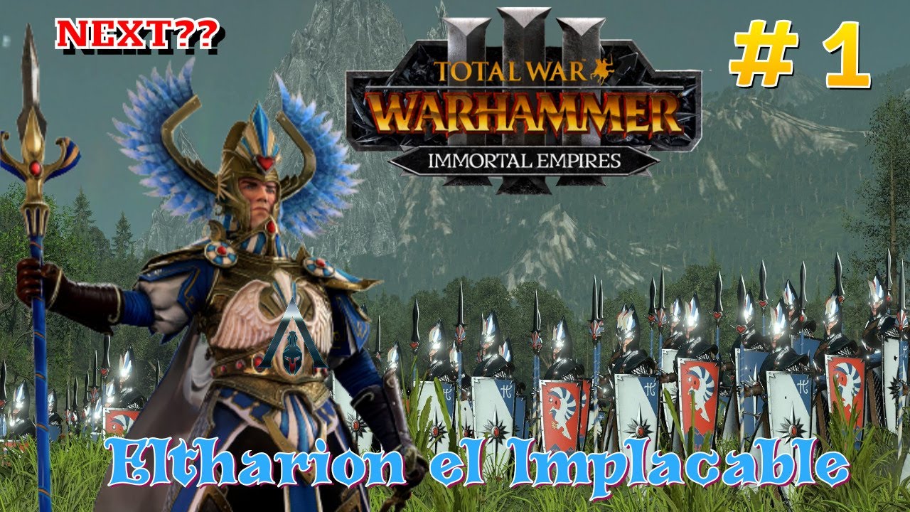 INMORTAL EMPIRES Total War WARHAMMER III 🛡 ELTHARION el Implacable ...