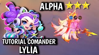 TUTORIAL COMANDER LYLIA TERBARU DI SEASON 6!! ALPHA ⭐⭐⭐ !! MCGG TERBARU