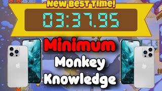 BTD6 Race Mobile Friendly Tutorial 📱 Minimum Monkey Knowledge 📱 Loud Street