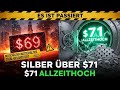 ES IST PASSIERT: Silber durchbricht $71-Allzeithoch (Notschalter der Banken komplett gescheitert)