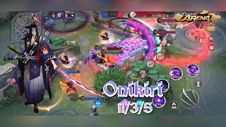 Onmyoji Arena - Onikiri Im Back Ranking For That Inugami Skin Gameplay & Build Season 13