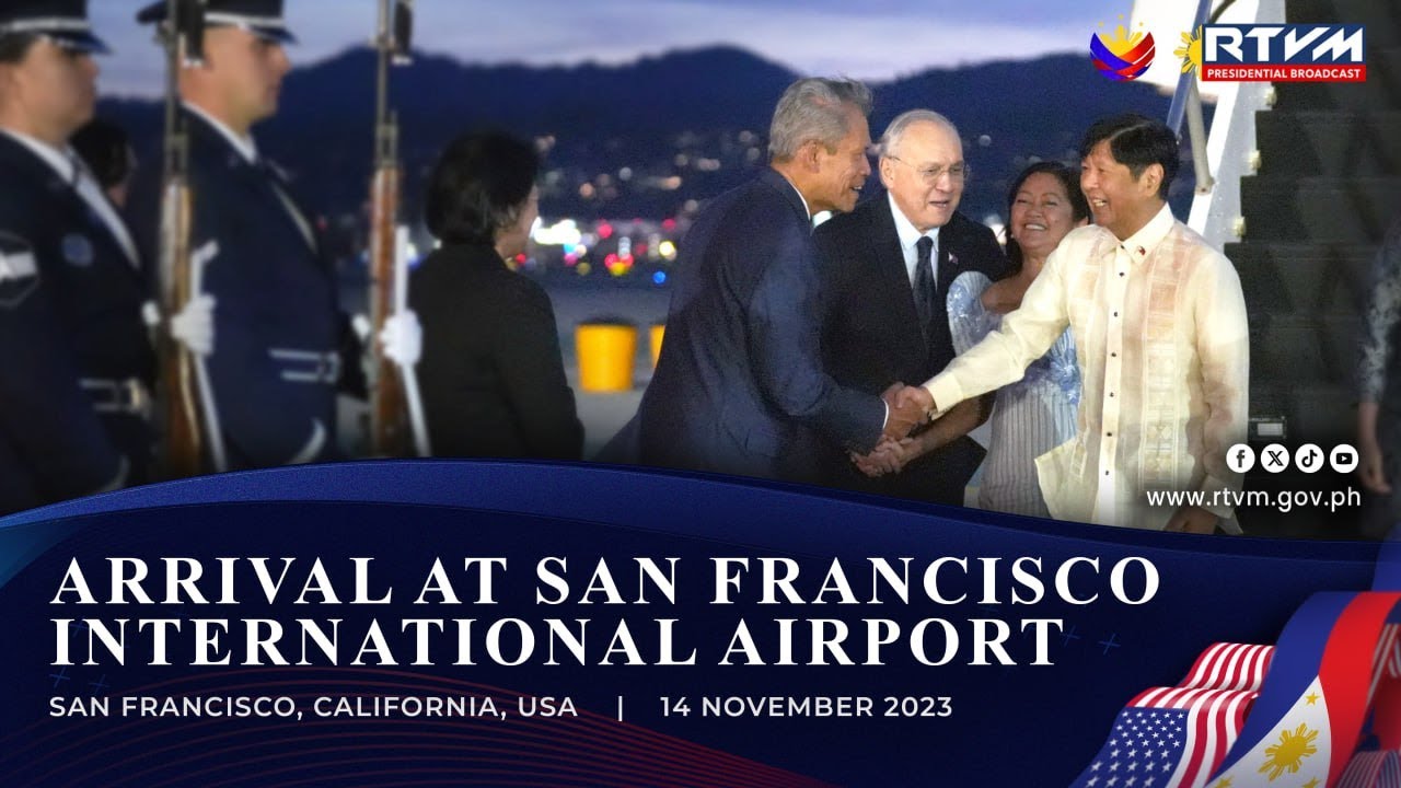 Arrival at San Francisco International Airport 11/14/2023
