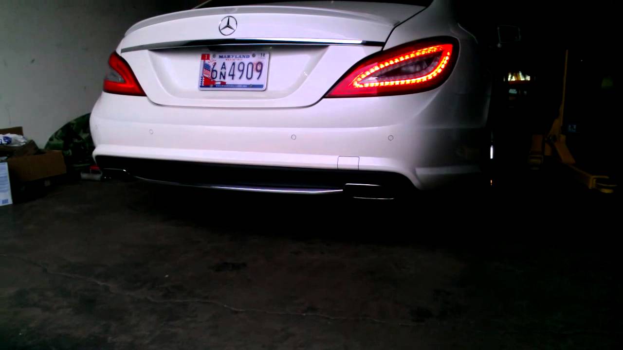 CLS 550 High Flo Cat Downpipe with resonator box removal