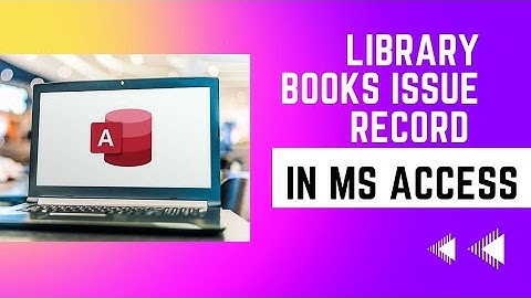 Library Management Project |  M.S. Access 2022 | Muskan | Shiva •