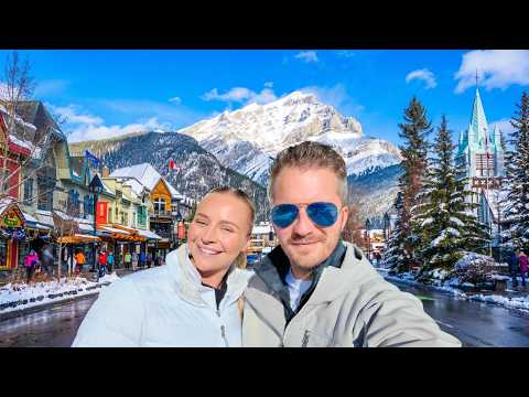 Our First 24 Hours in Canada… Driving Into Banff National Park 🇨🇦