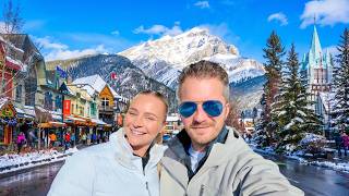 Our First 24 Hours in Canada… Driving Into Banff National Park 🇨🇦