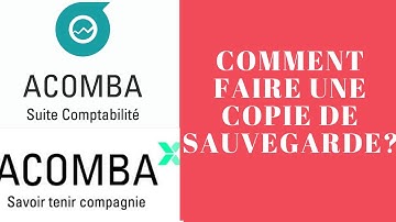 AcombaX_Comment enregistrer une copie de sauvegarde