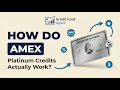 How Do Amex Platinum Credits Actually Work? (Use Them Without Wasting Value)