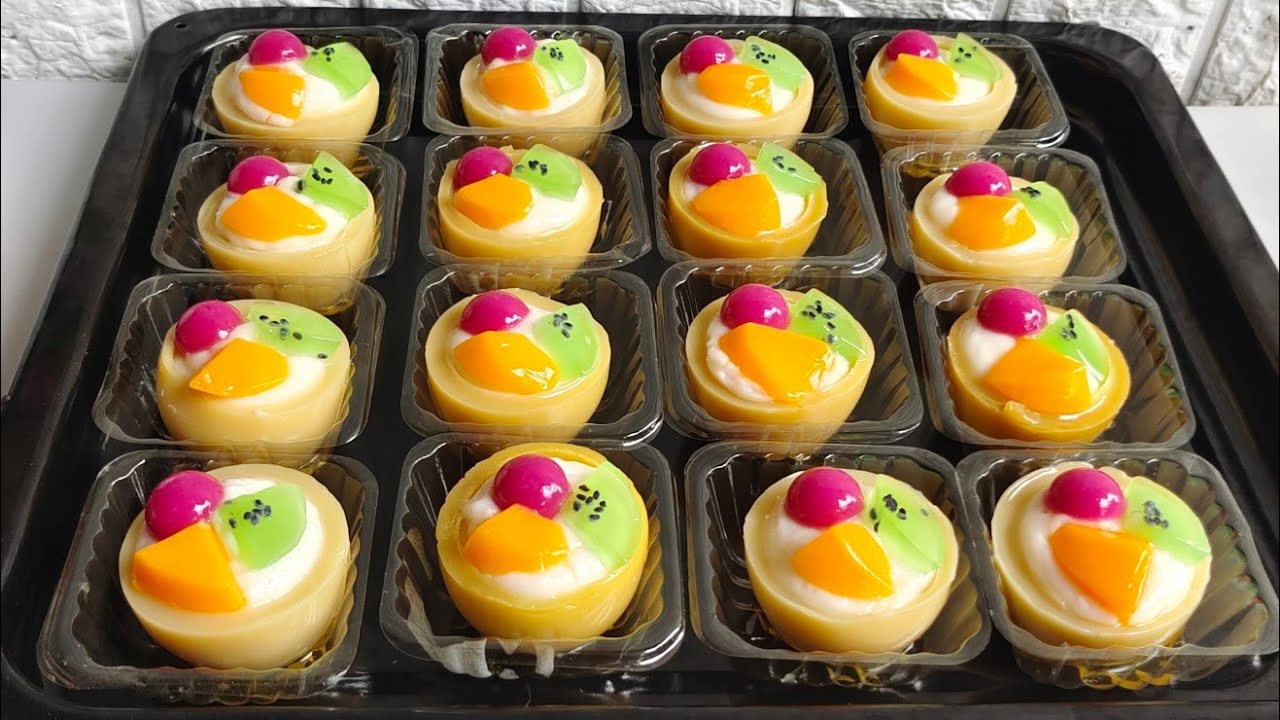 Tanpa buah-buahan‼️Puding sus buah super ekonomis - Buruan bikin sebelum banyak yang jual