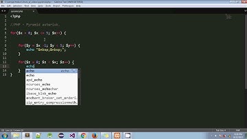 PHP - Pyramid Asterisk