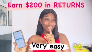 Start Using this App to Make Over $200 In Returns