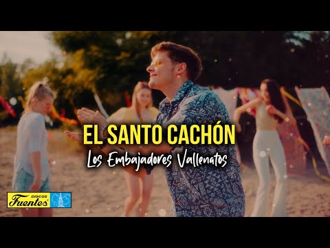 El Santo Cachón Los Embajadores Vallenatos Video Letra Discos Fuentes