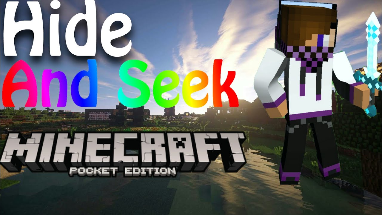 Minecraft [Pocket Edition/Win10] Hide & Seek. Broken Lens Server. - YouTube