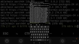 How to use Termux terminal emulator on an Android device. screenshot 4