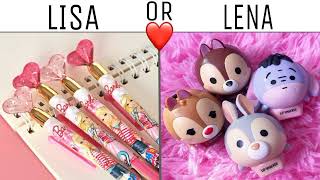 [Lisa vs Lina][clothes,nails,dress,fashion]•