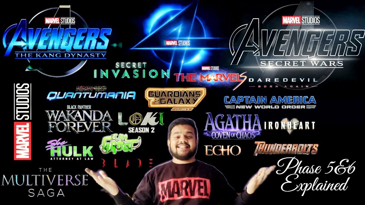 Marvel Phase 5 and 6 Timeline Explained in Hindi | MCU all Movies and ...