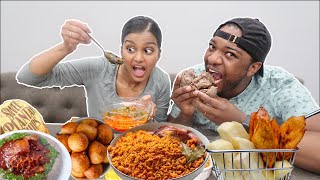 NIGERIAN IFTAR MUKBANG | BREAKING FAST VEGAN EDITION