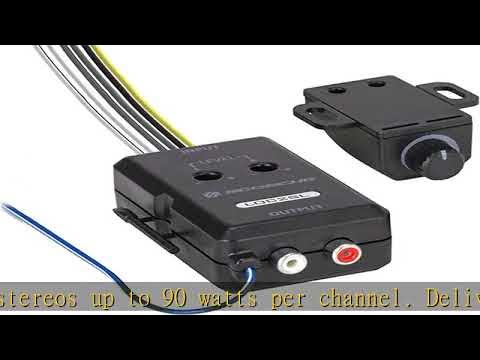 Scosche LOC2SL Line Output Converter Adjustable Amplifier Add On Module