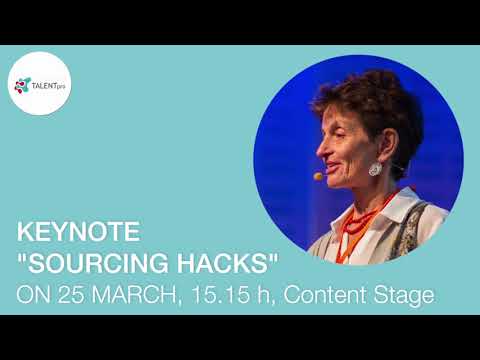 TALENTpro 2020 – Keynote von Irina Shamaeva „Sourcing Hacks“