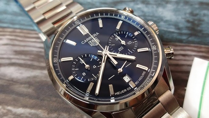 TAG Heuer Carrera Chronograph H02, Blue Dial, 42mm, CBN2011.BA0642