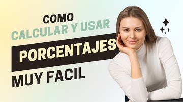 Cómo Calcular y Usar Porcentajes en Excel - Tutorial Paso a Paso