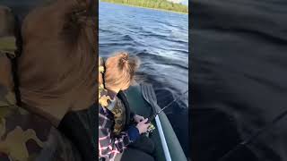 Рыбалка в дождь #рыбалка #fishing #ловля