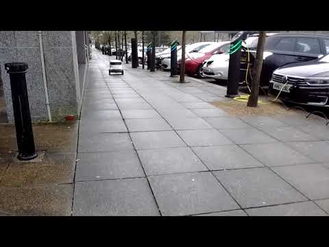 Robot delivery. Milton Keynes