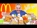 تحدي المنيو الكامل من ماكدونالدز مع حلويات الماكدونالدز     