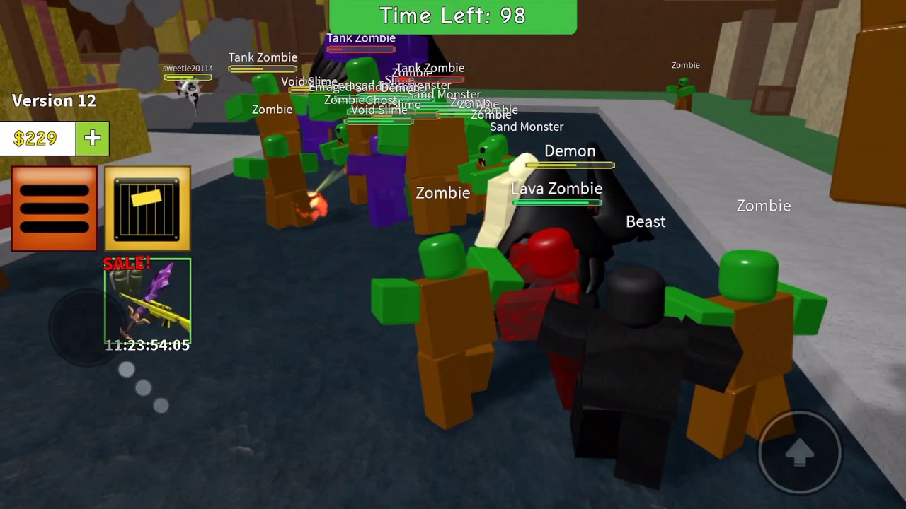 Zombie Attack In Roblox Youtube - roblox zombie attack void slime