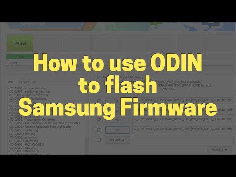 odin android  New Update  How to use Odin to flash Samsung Android firmware