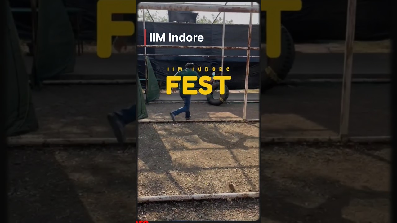 IIM Indore fest college fun #collegefest #iimindore #hostellife