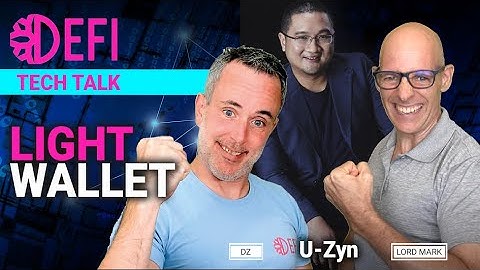 DeFiChain Tech Talk Lightwallet
