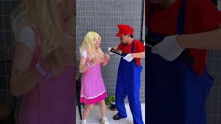 Who is the real one? #wario #mario #peach #real #fake #thriller #fear #detection #carefully
