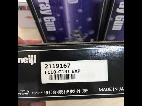 Video Súng phun Sơn F110 Meiji Nhật - youtube