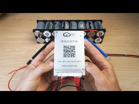 Как работает умная BMS JK-BD4A8S4P 4S-8S c активным балансиром?! LiFePo4 | Синий Эльф