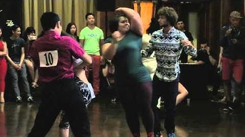 Finalists in Jack & Jill Rounds. Zouk Soul at LA Zouk & Kizomba Congress 2015