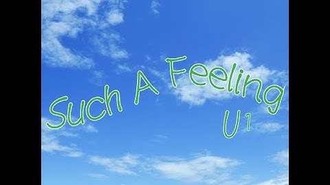 Such a Feeling // U1 (DDR XXTREME CSP chart)