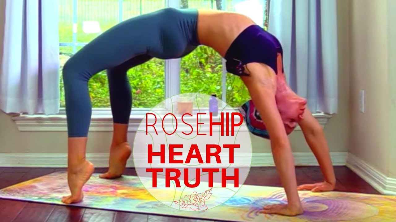 Rose Hips Vinyasa Yoga Flow Yoga Class Heart TRUTH Face Massage