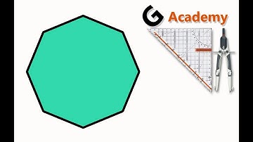 How to draw Octagon with compass , How to construct an octagon