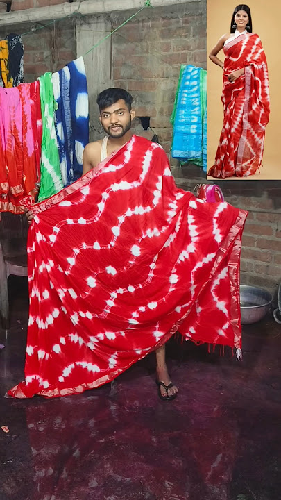 Batik linen saree Wholesaler