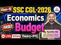 📊Class-15 Budget (बजट) | Complete Concept | Economics for SSC & Railway 2026 | Sachin Sir | RBE