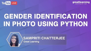 Gender Detection using Python  | Image Processing With Python | Neural Network | Great Learning