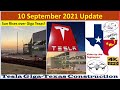 Tesla Gigafactory Texas 10 September 2021 Cyber Truck & Model Y Factory Construction Update(08:00AM)