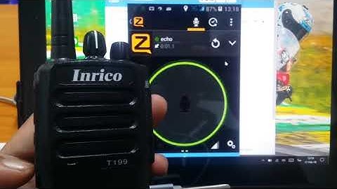 Test run Zello & TS3 on Inrico T199
