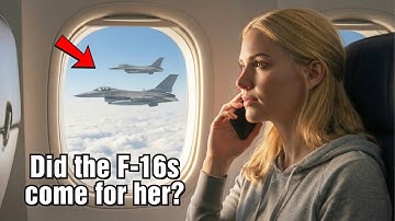 Een normale passagier op vlucht 217 - totdat er drie F-16