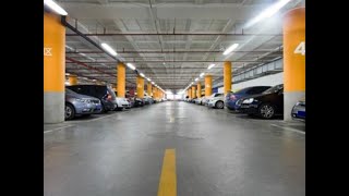 Parking Area Lighting Design - (Indoor Parking with Ramp) by using Dialux evo screenshot 4