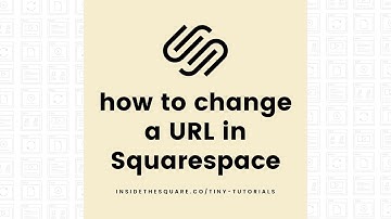 How to change a page URL in Squarespace 7.1 // Squarespace 7.1 Tutorial