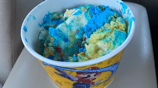 Cold Stone Mario Super Birthday Blast Ice Cream Review