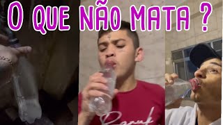 Menino Imbu Pega Água Suja Pra Dizer Que É Suco E Bebe E Diz Que O Que Não Mata Engorda