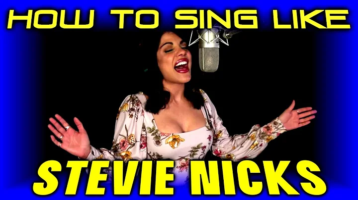 How To Sing Like Stevie Nicks - Fleetwood Mac - Sa...